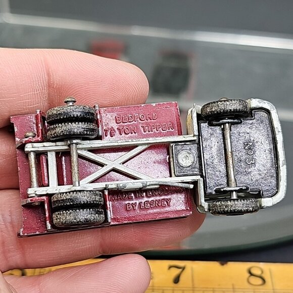 Vintage Lesney Diecast Trucks Set Of 4. Albion Chieftain, DAF Tipper Etc England - Picture 12 of 16